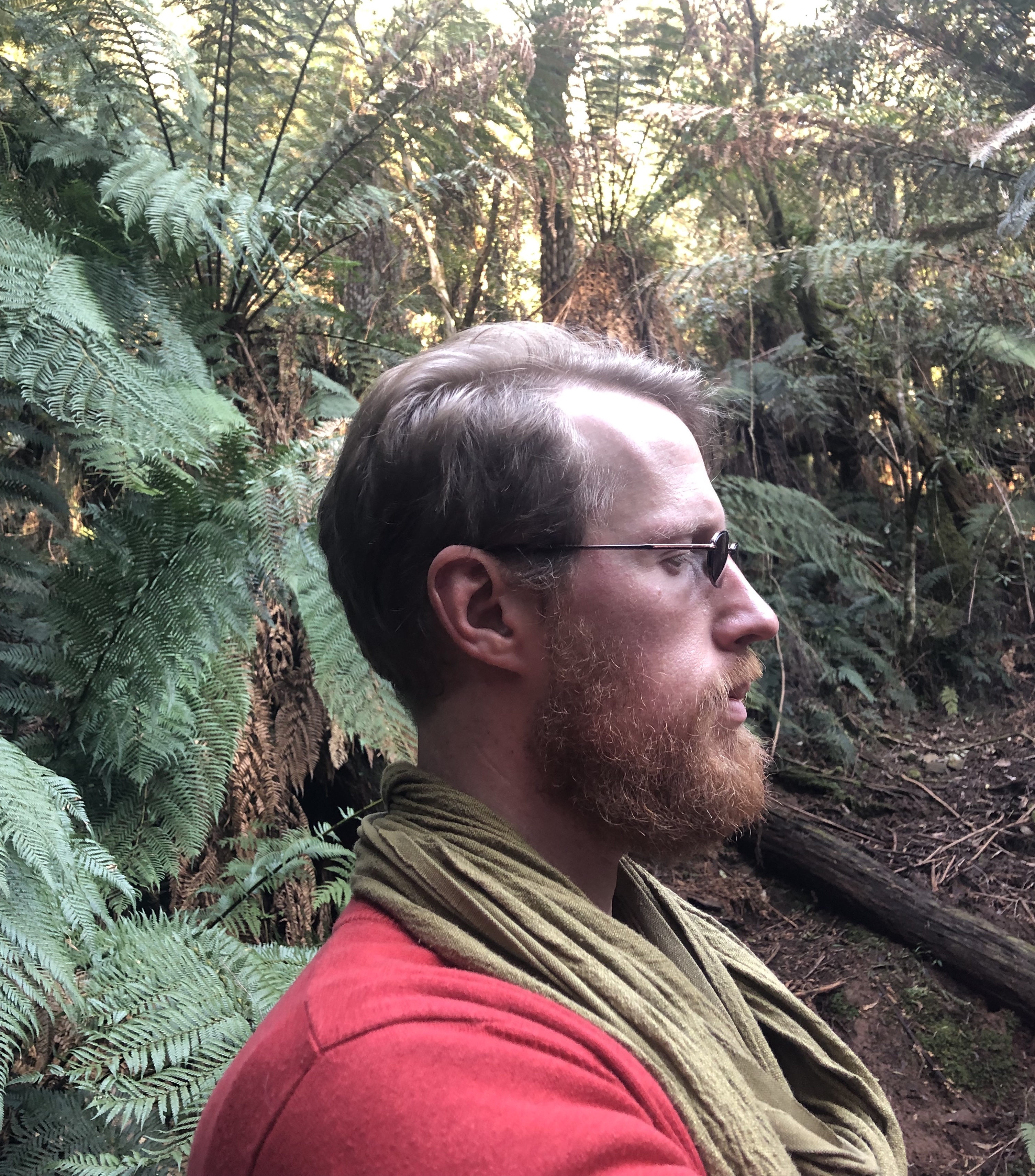 Shawn in Sherbrooke Forest, near Melbourne VIC